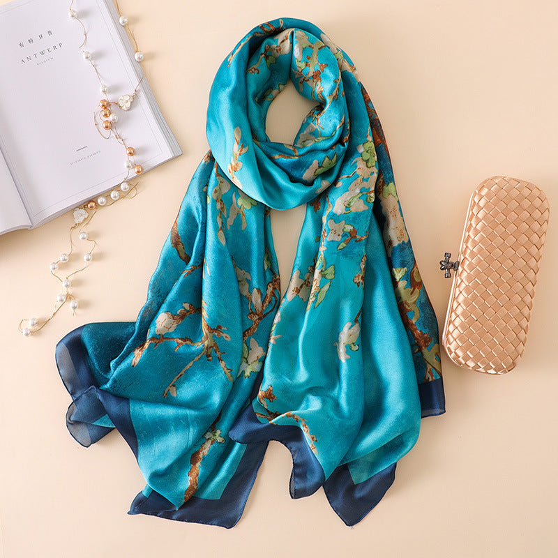 Foulard Châle Estival Floral