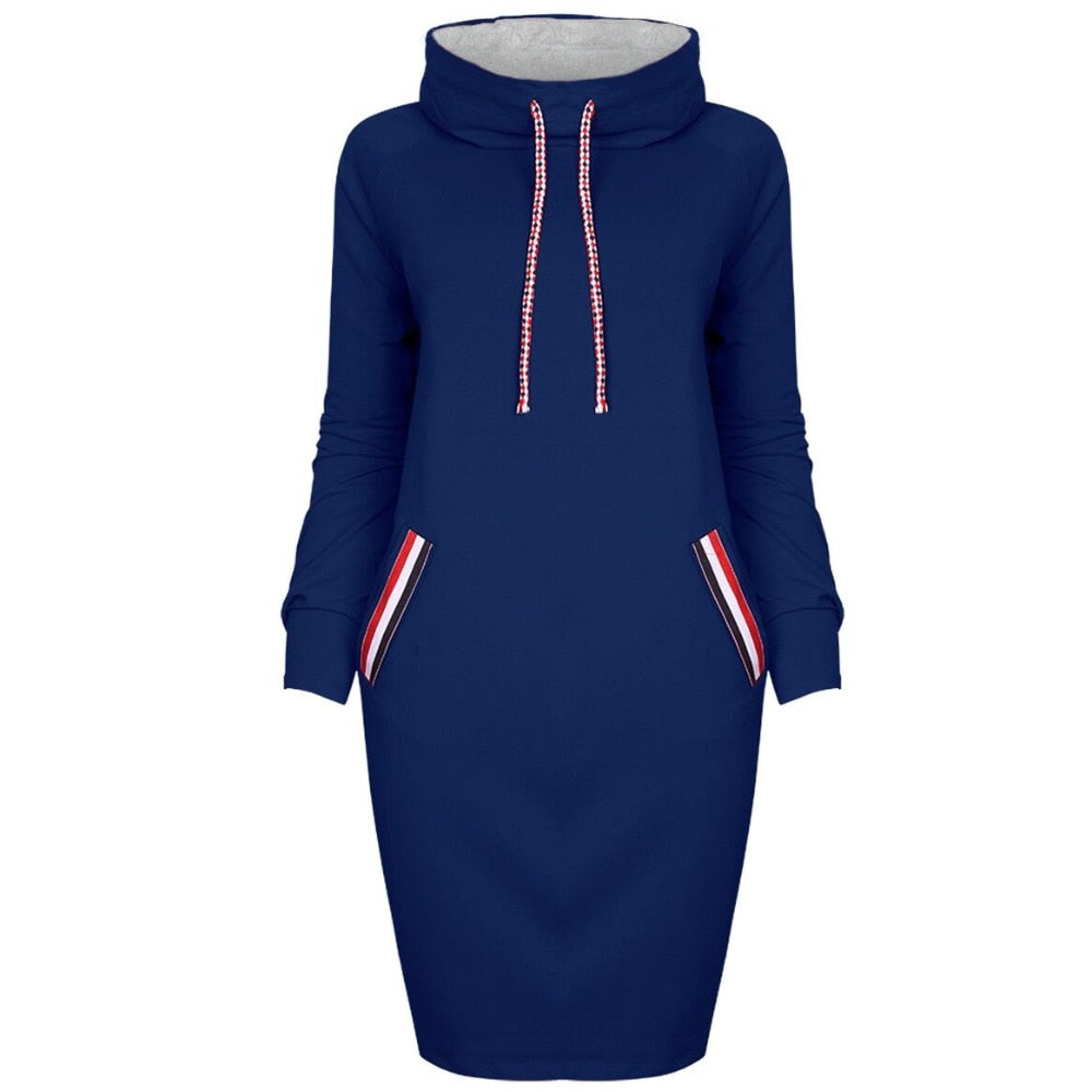 Robe à manches longues, décontractées.