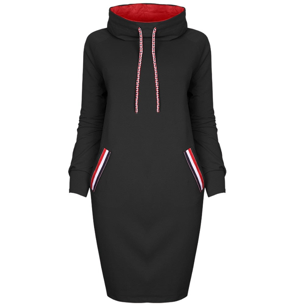 Robe à manches longues, décontractées.