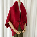 Étole Femme Cachemire Rouge Luxe