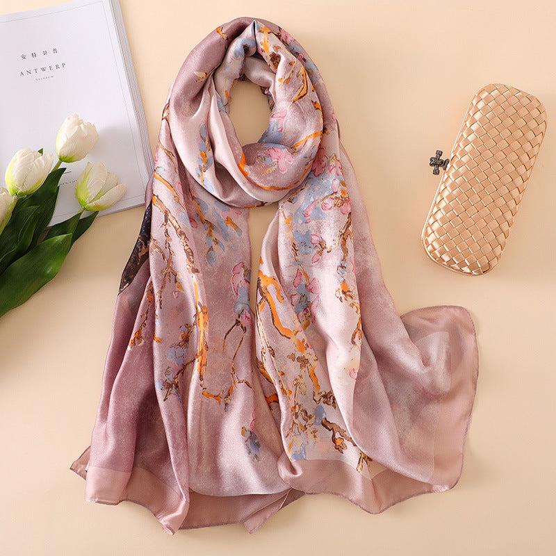 Foulard Châle Estival Floral