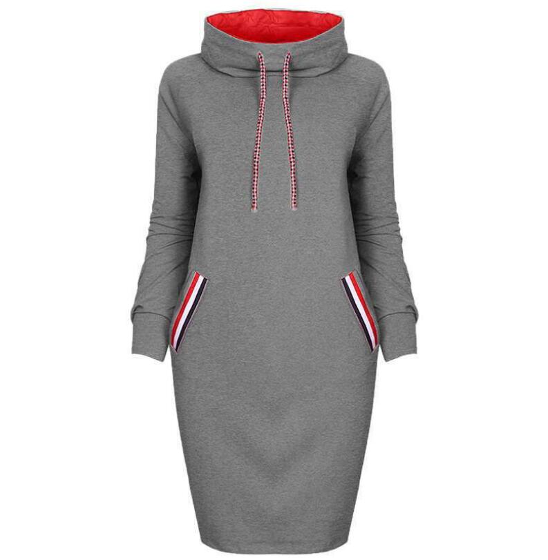 Robe à manches longues, décontractées.