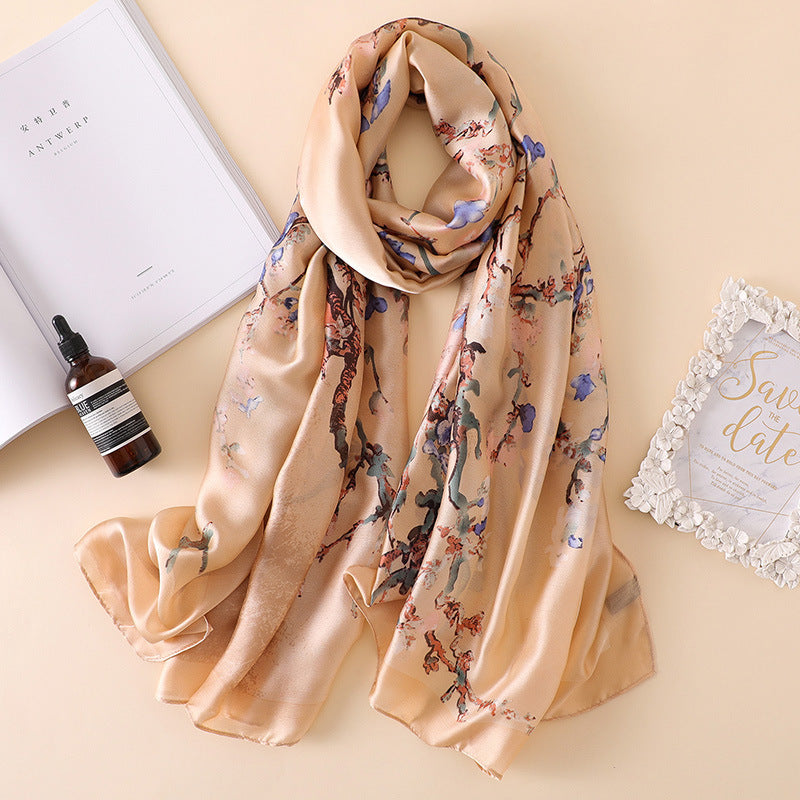 Foulard Châle Estival Floral