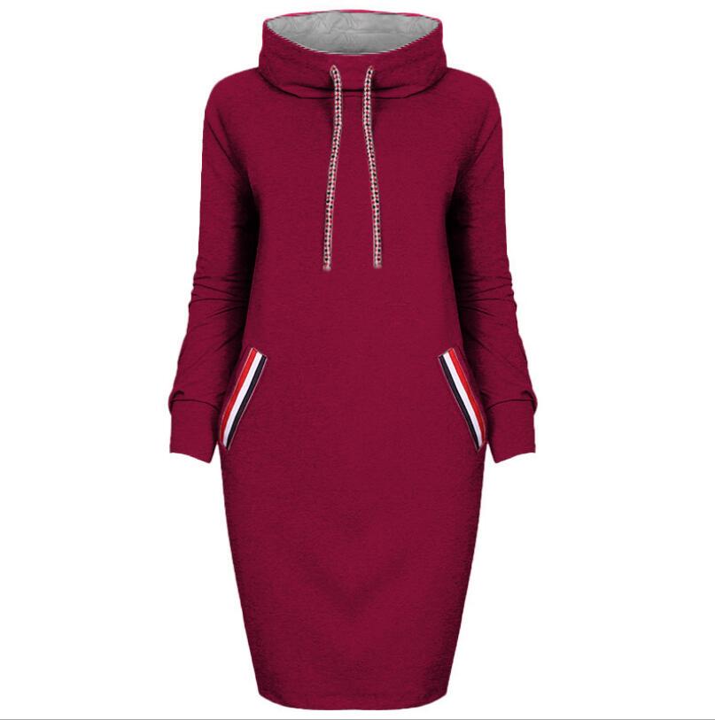 Robe à manches longues, décontractées.
