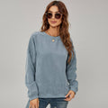 Top Manches Longues en Velours