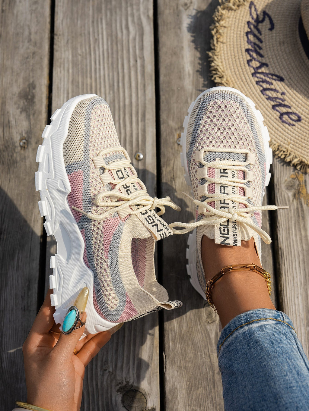 Baskets femme Flyknit respirantes