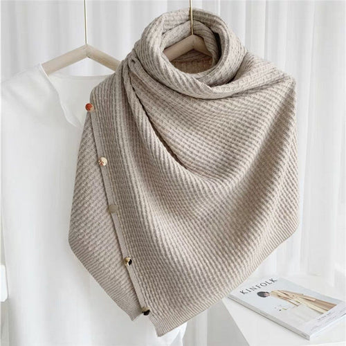 Cape snood femme en cachemire