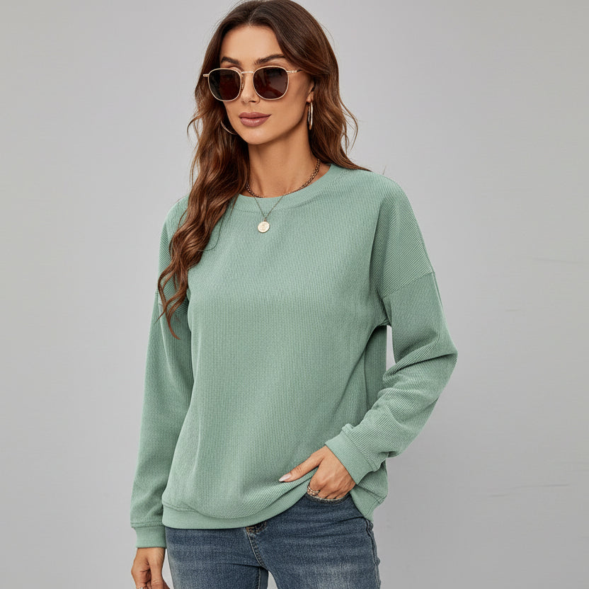 Top Manches Longues en Velours